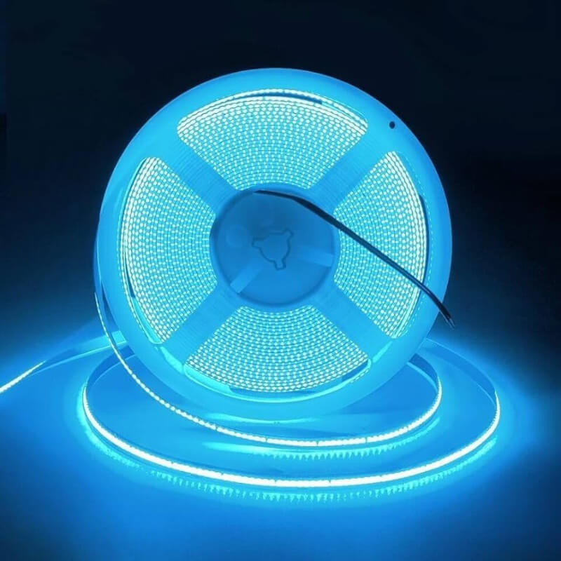 CINTA 10M 12v AZUL HIELO