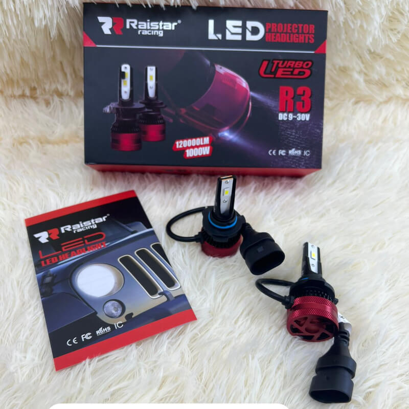 LED MARCA RAISTAR 120.000LM 1000W 9005