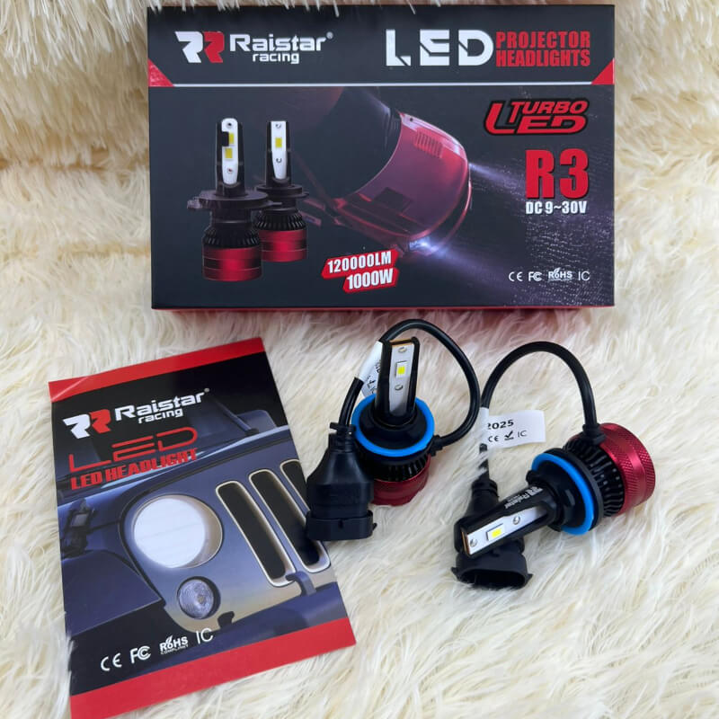 LED MARCA RAISTAR 120.000LM 1000W H11