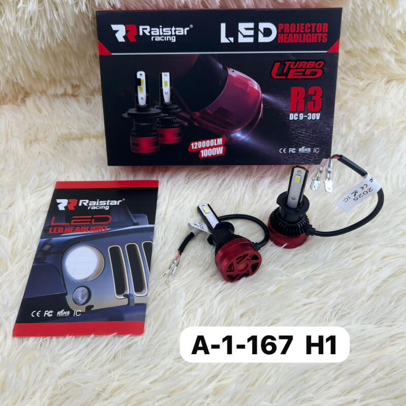 LED MARCA RAISTAR 120.000LM 1000W H1