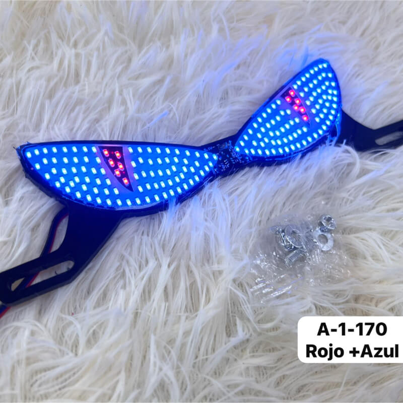 OJOS LED PARA MATRICULA DE MOTO
