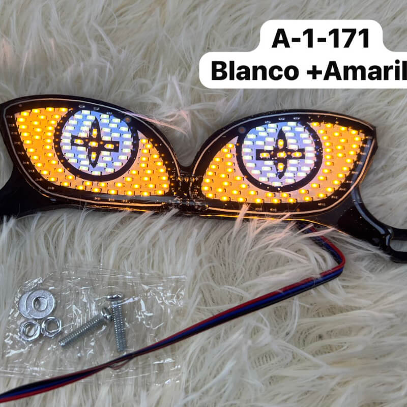OJOS LED PARA MATRICULA DE MOTO