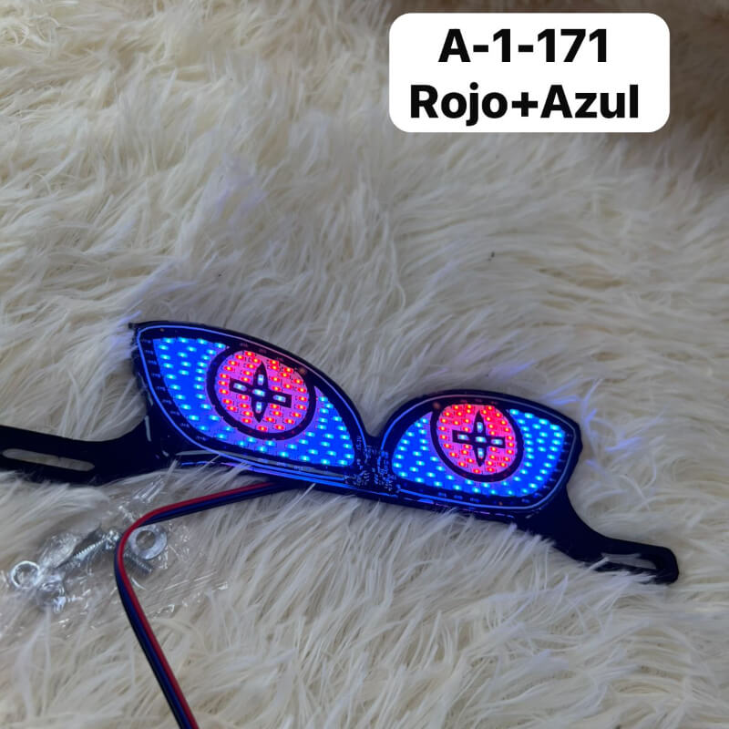 OJOS LED PARA MATRICULA DE MOTO