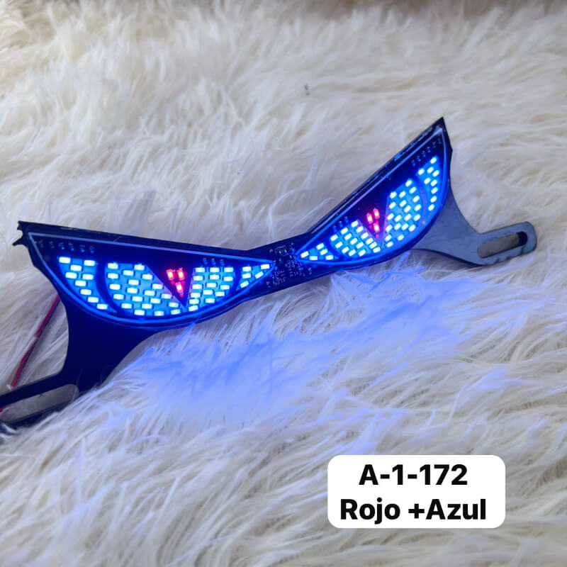 OJOS LED PARA MATRICULA DE MOTO