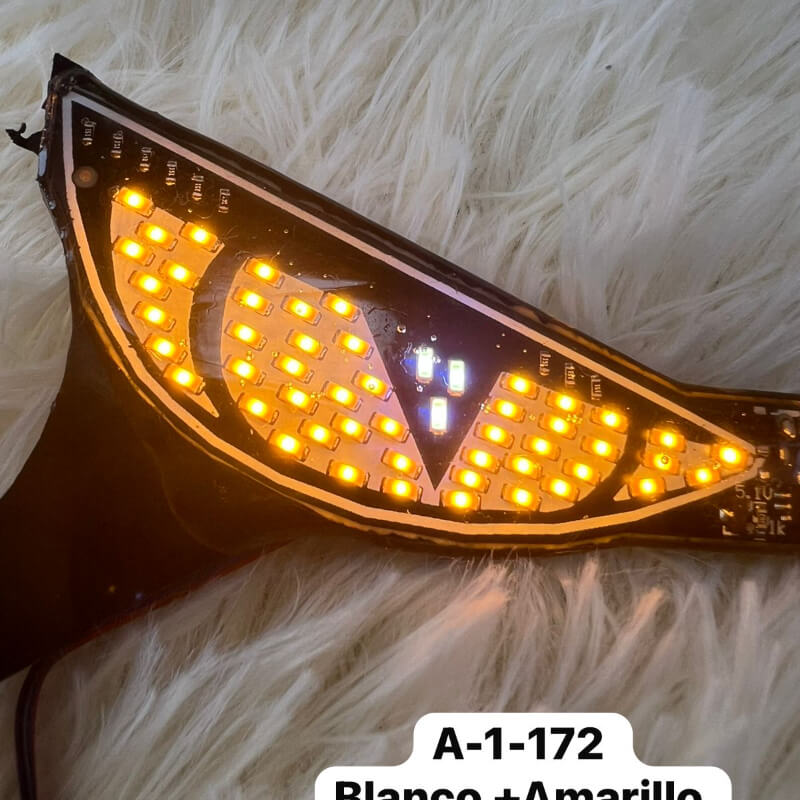 OJOS LED PARA MATRICULA DE MOTO