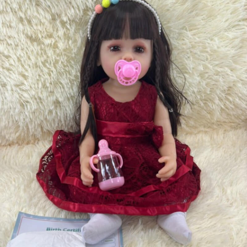 MUÑECAS REBORN SEMI REALES INCLUYE ACCESORIOS