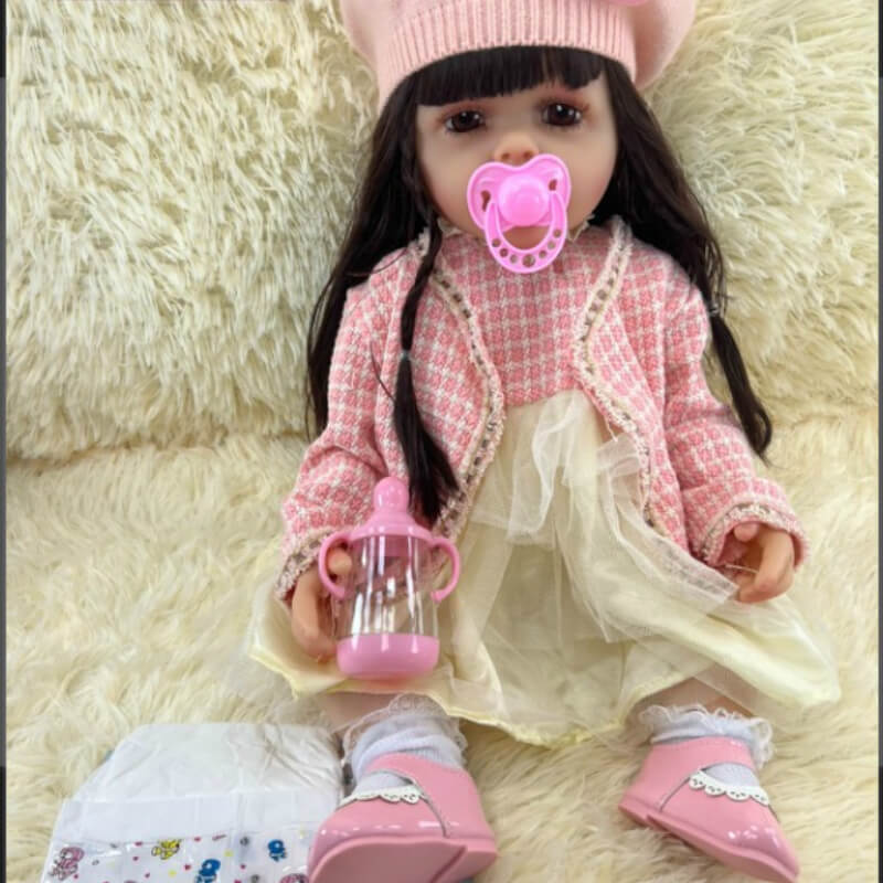 MUÑECAS REBORN SEMI REALES INCLUYE ACCESORIOS