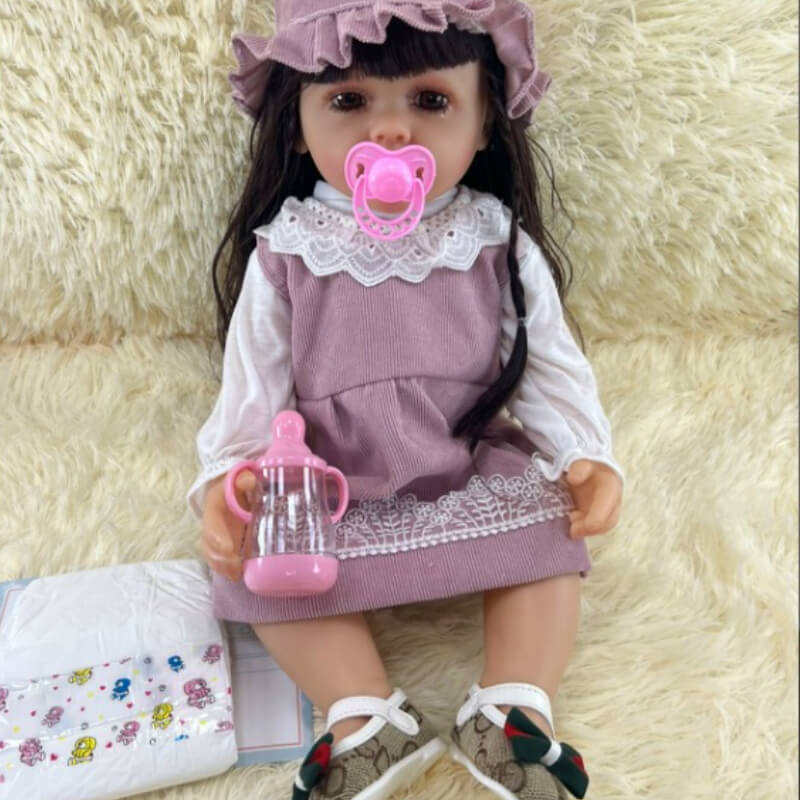 MUÑECAS REBORN SEMI REALES INCLUYE ACCESORIOS