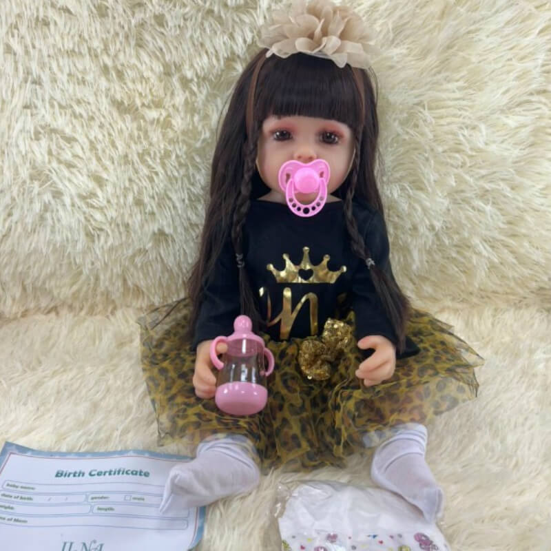 MUÑECAS REBORN SEMI REALES INCLUYE ACCESORIOS