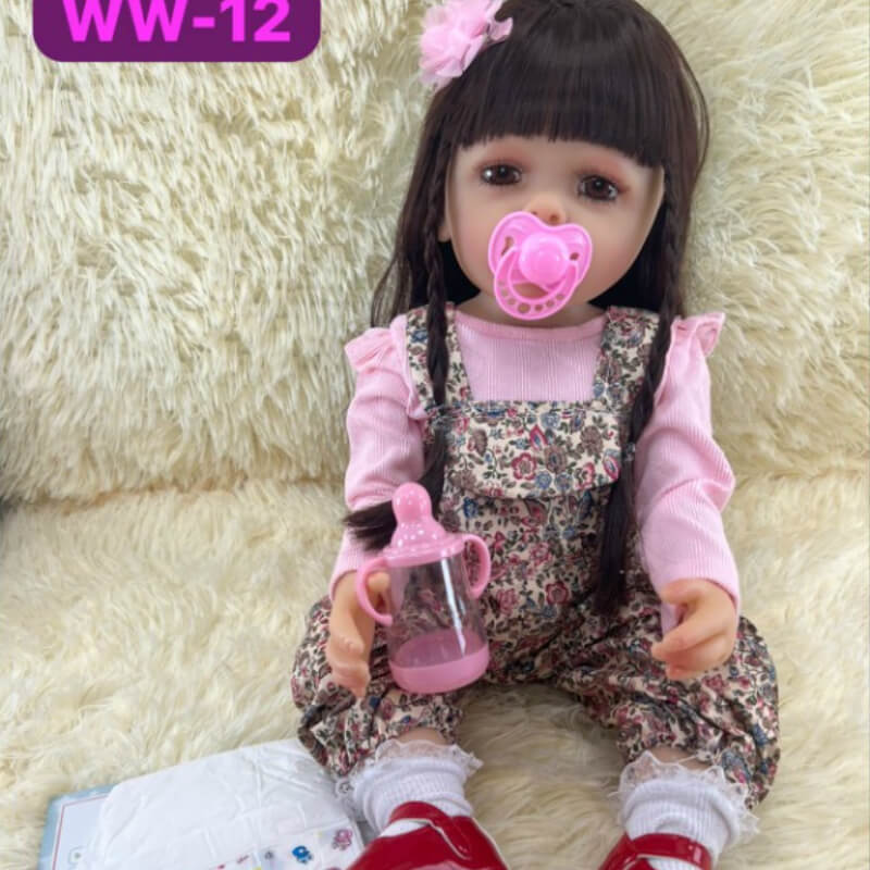 MUÑECAS REBORN SEMI REALES INCLUYE ACCESORIOS
