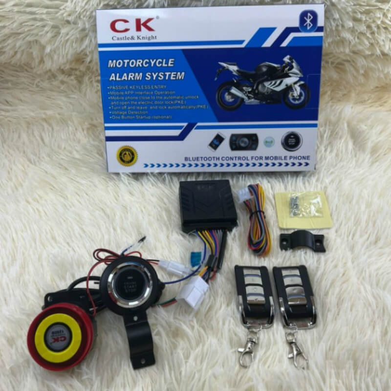ALARMA PARA MOTO INCLUYE ACCESORIOS