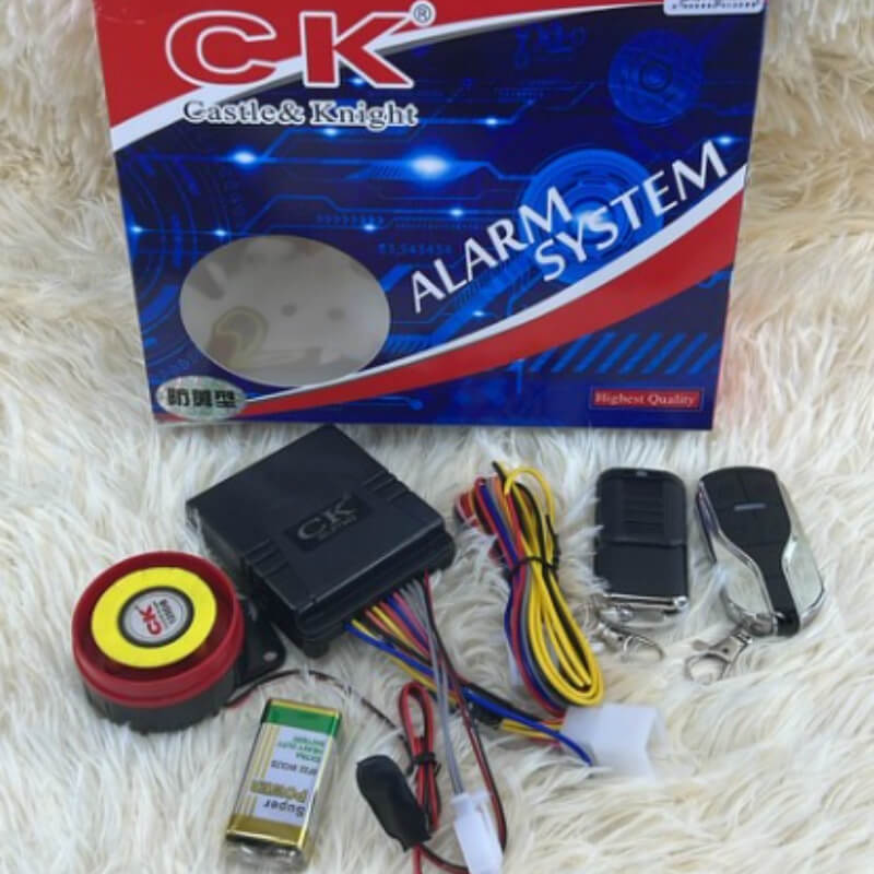 ALARMA PARA MOTO INCLUYE ACCESORIOS