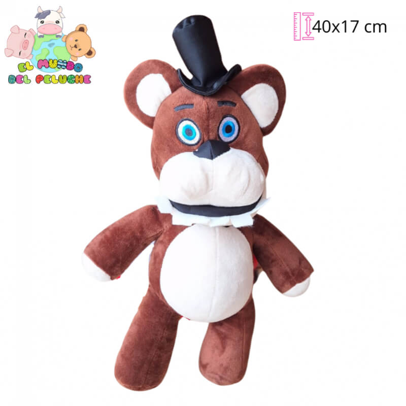 Peluche Freddy #1 Five Nights at Freddy’s | Personaje Gamer | 40x17 cm | El Mundo del Peluche