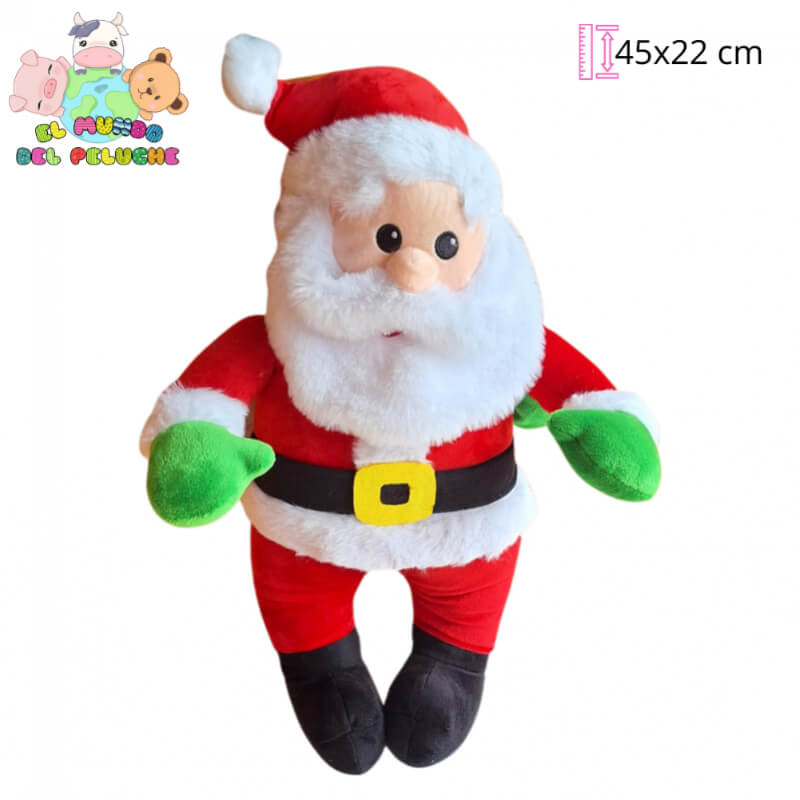 Peluche Santa Claus #3 | 45x22 cm | El Mundo del Peluche