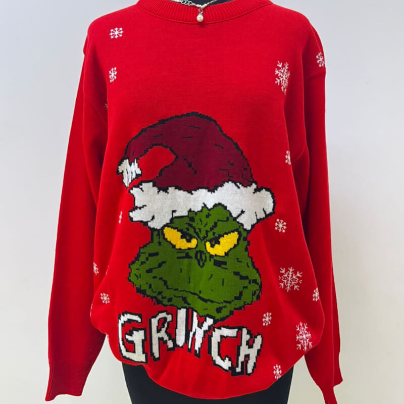 Suéter navideño del grich talla grande