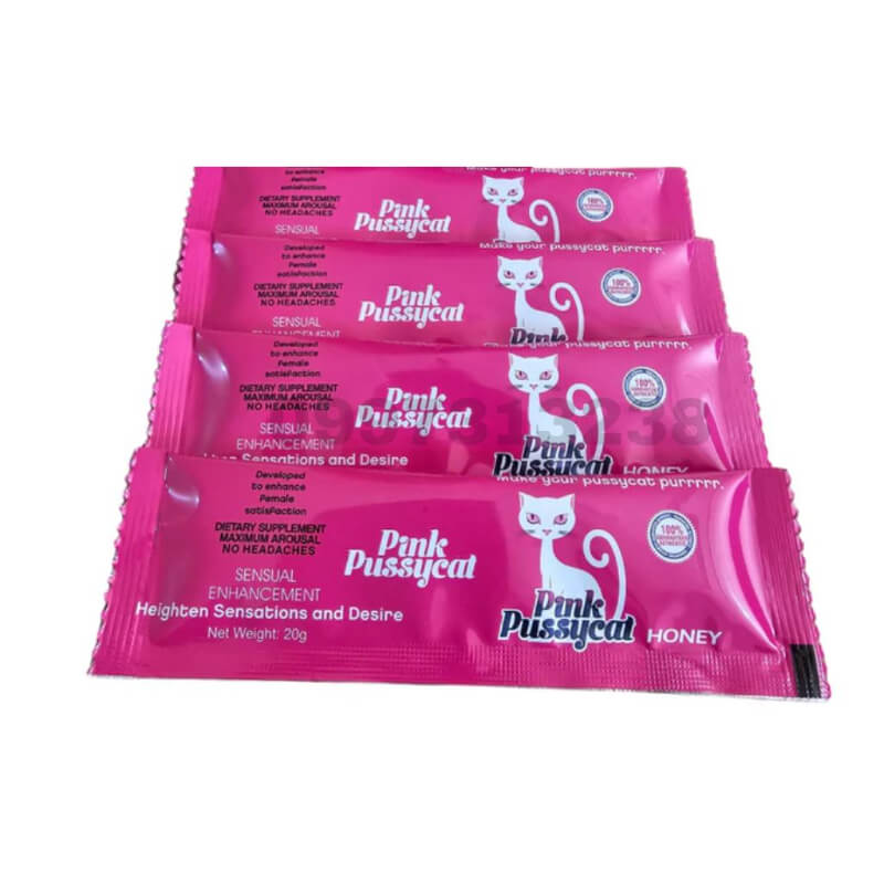 Miel Potenciador Sexual Femenino Pink Pussycat 20g - Aumenta Libido, Energía y Orgasmos