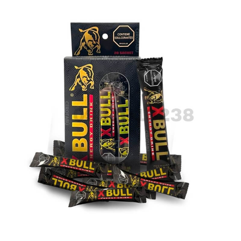 Energizante Natural Masculino Xbull X3 Sachet