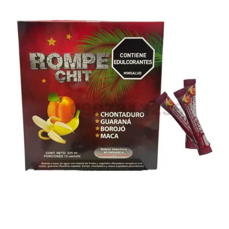 ROMPE CHIT SACHET X 3 UNIDADES POTENCIADOR