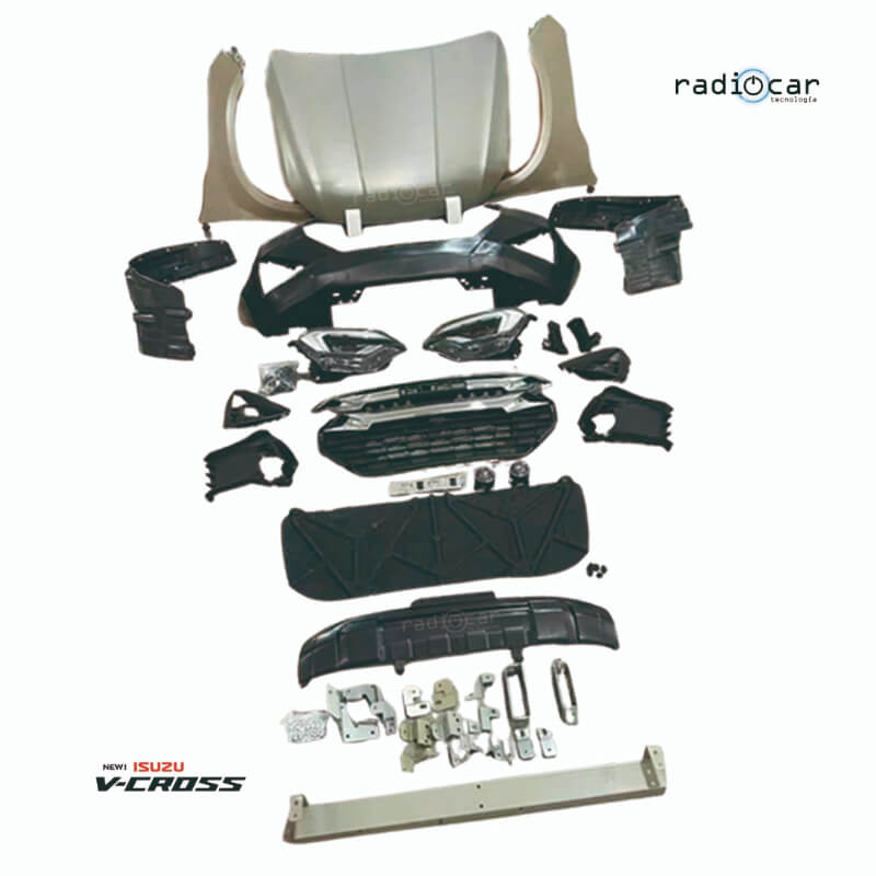 Kit transformación de Dmax a Isuzu VCross