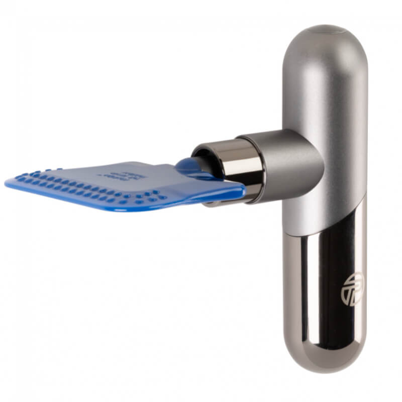 The Force mini 2.0 massage gun w/FlexEdge attachment | Fitness Solutions Ecuador