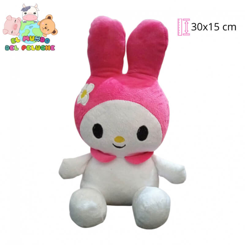 Peluche Melody #0 | Personaje Adorable Clásico | 30 x 15 cm | El Mundo del Peluche