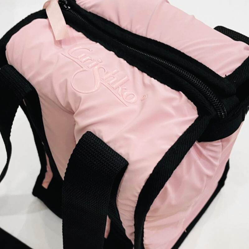 Bolso para 4 puntas con un zippers y un pocket