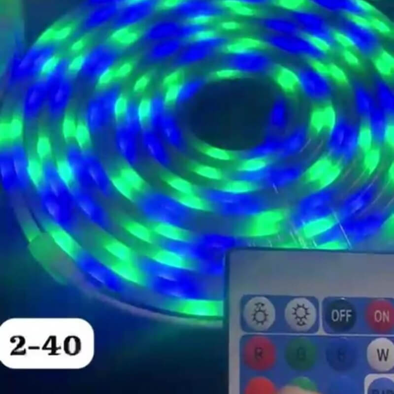 Cinta Manguera NEON led 12V color RGB 5 Metros