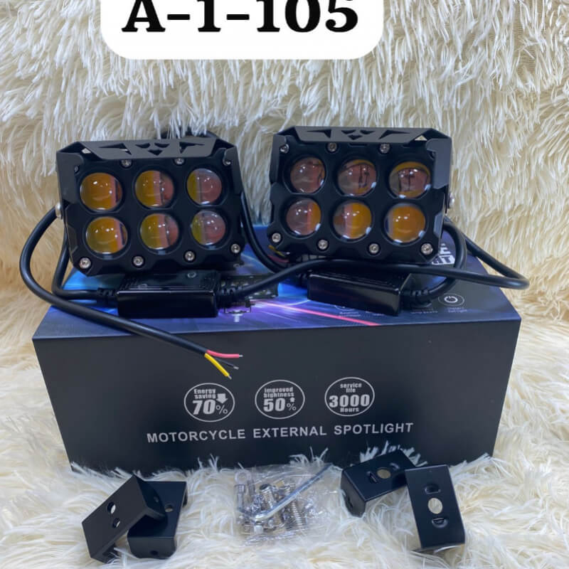 BARRA LED DE 12V A 24V 6 LUPAS