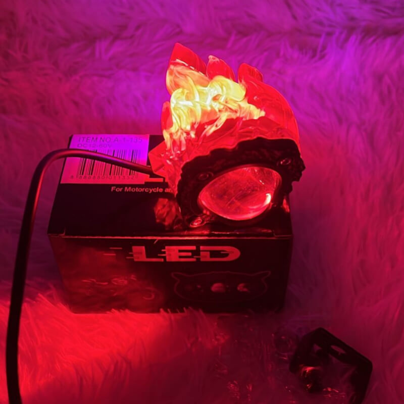 Barra Led de carro Tipo fuego
