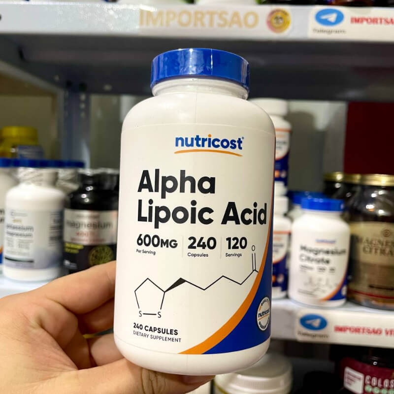 ACIDO ALPHA LIPOICO 600MG