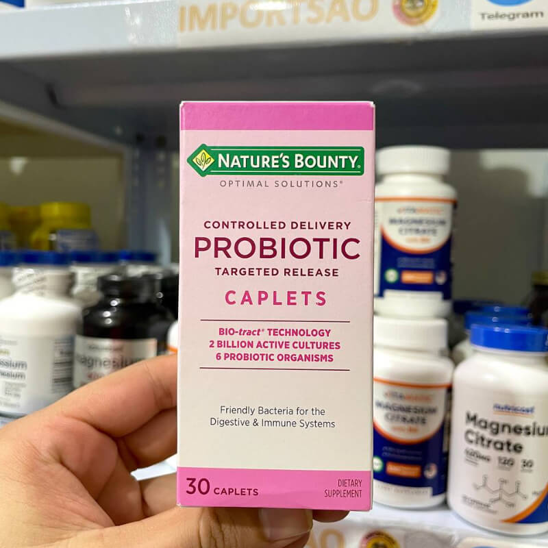 PROBIOTICOS NATURES BOUNTY CAPLETS
