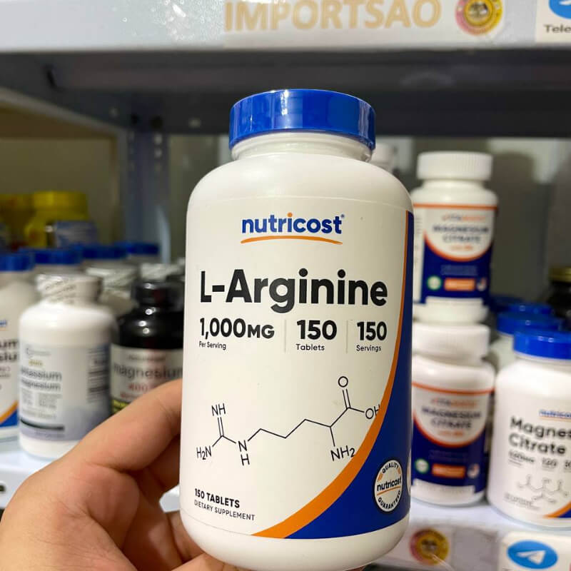 L-ARGININA NUTRICOST 1000MG