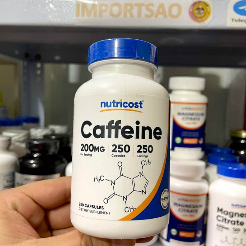 CAFEINA NUTRICOST 200 MG