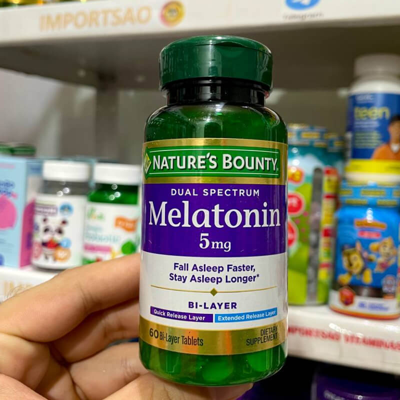 MELATONINA 5 MG NATURES BOUNTY