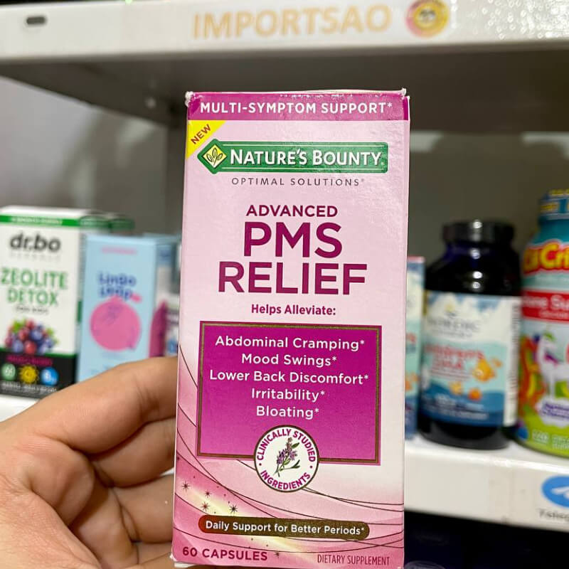 PMS RELIEF PARA SINDROME PREMENSTRUAL