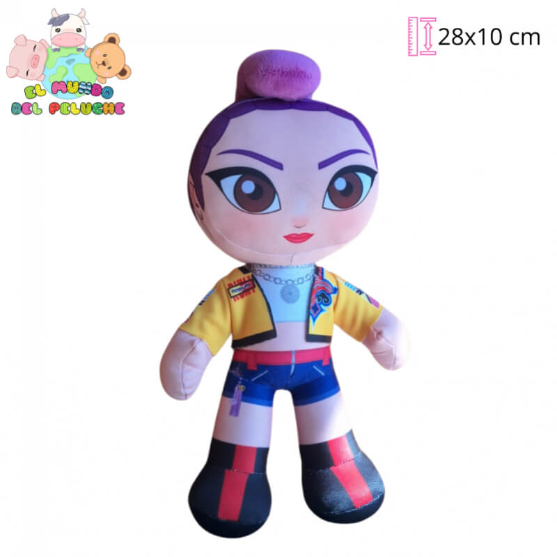 Peluche Rumi – Las Guerreras K-Pop | 28 x 10 cm | El Mundo del Peluche