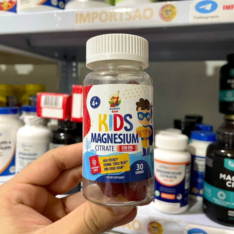 CITRATO DE MAGNESIO GOMAS PARA NIÑOS