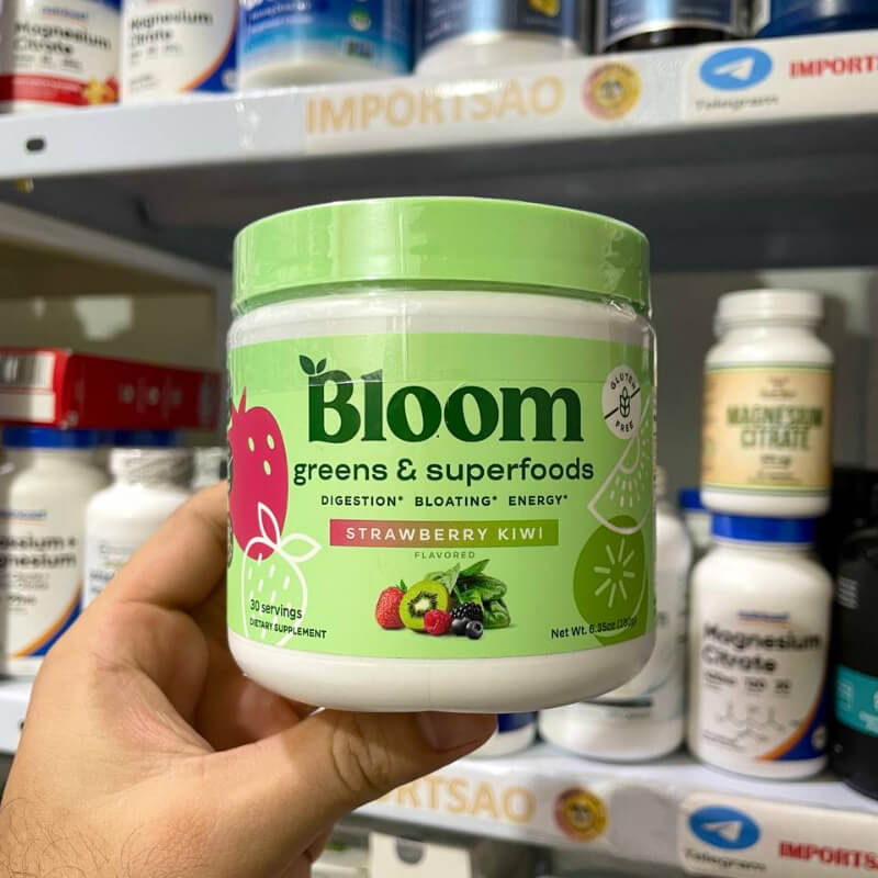 BLOOM SUPERFOODS STRAWBERRY KIWI