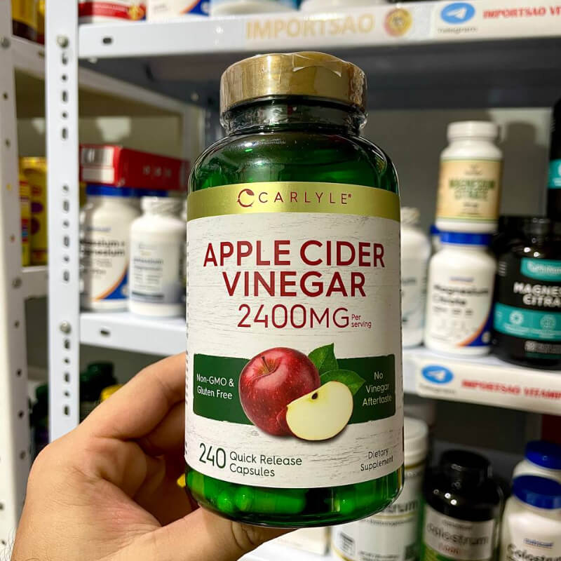 VINAGRE DE MANZANA CARLYLE 2400MG