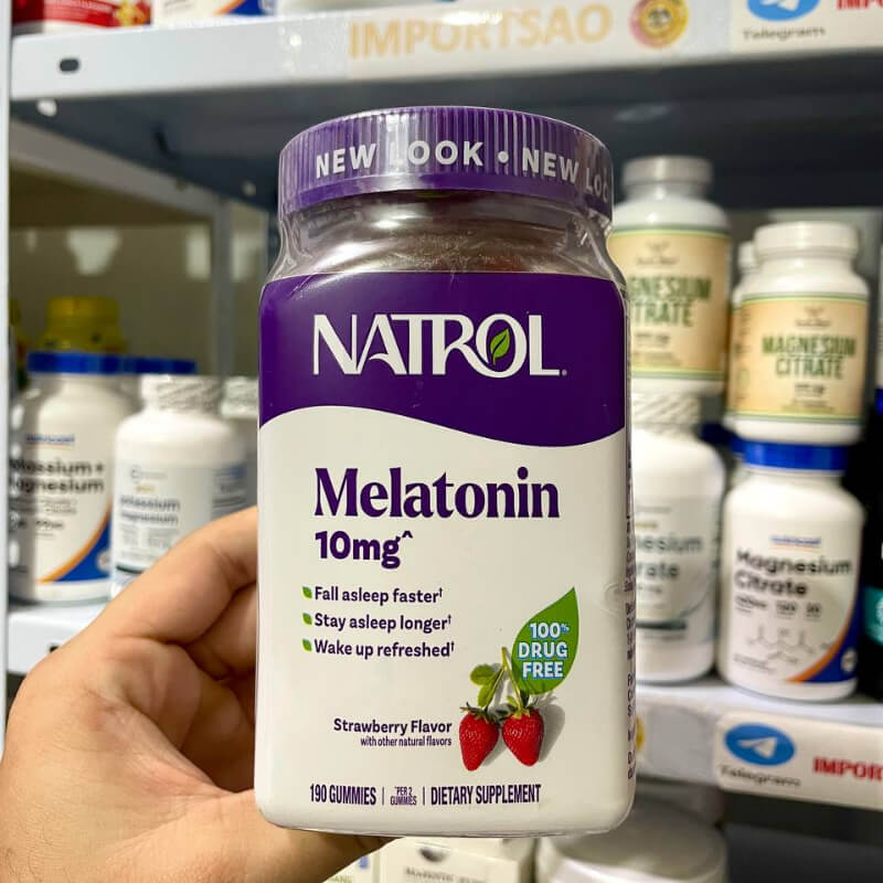 MELATONINA 10 MG 190 UNDS
