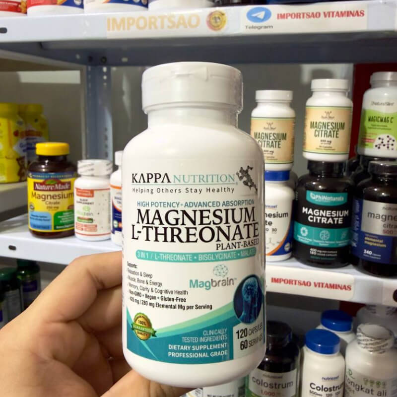 L-TREONATO DE MAGNESIO KAPPA NUTRITION