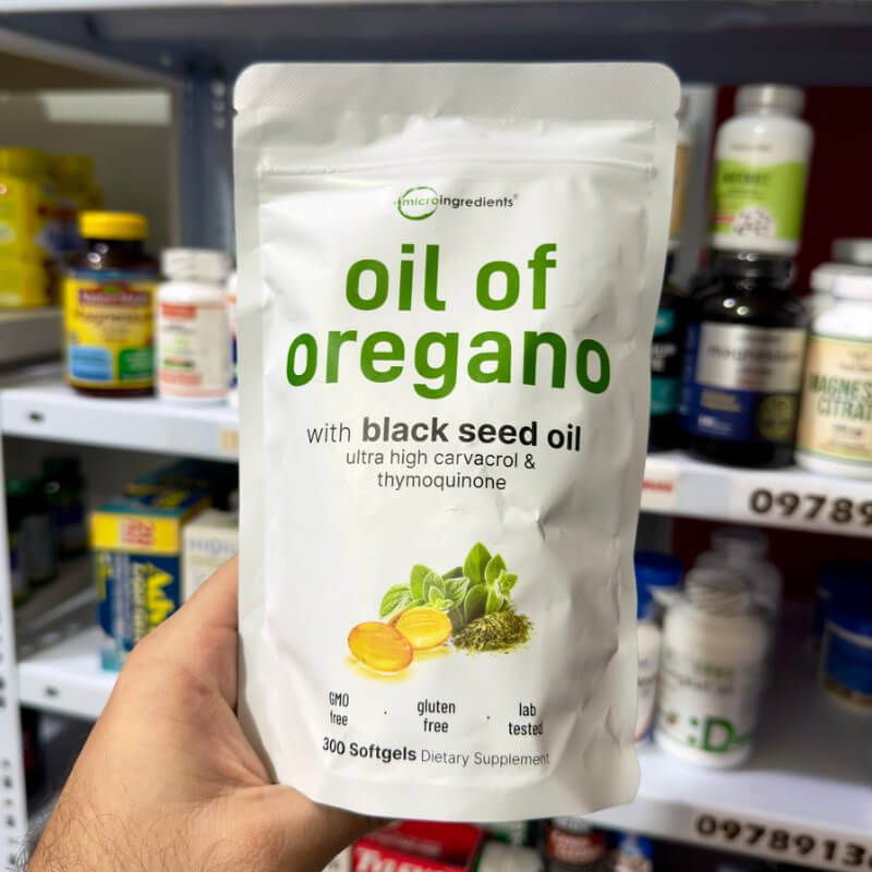 ACEITE DE OREGANO MICROINGREDIENTS 300 UND