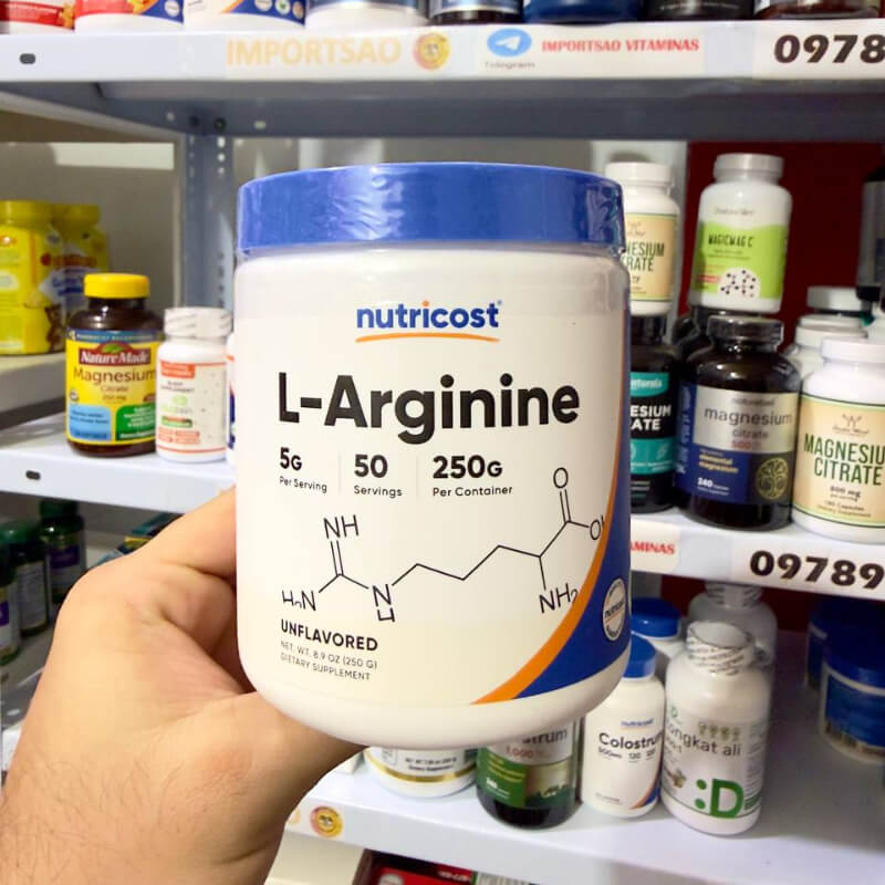 L-ARGININA NUTRICOST