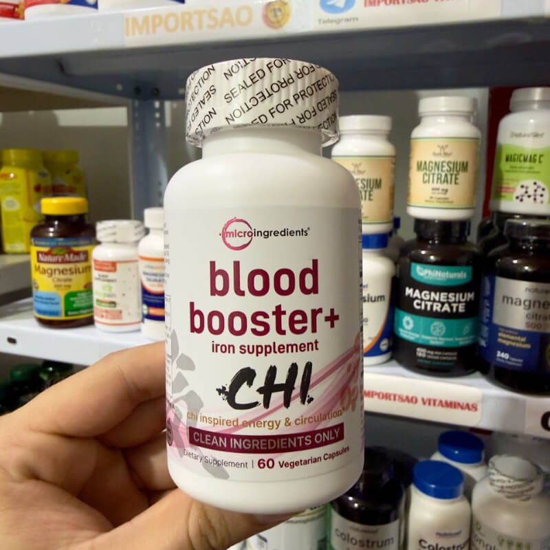 BLOOD BOOSTER MICROINGREDIENTS