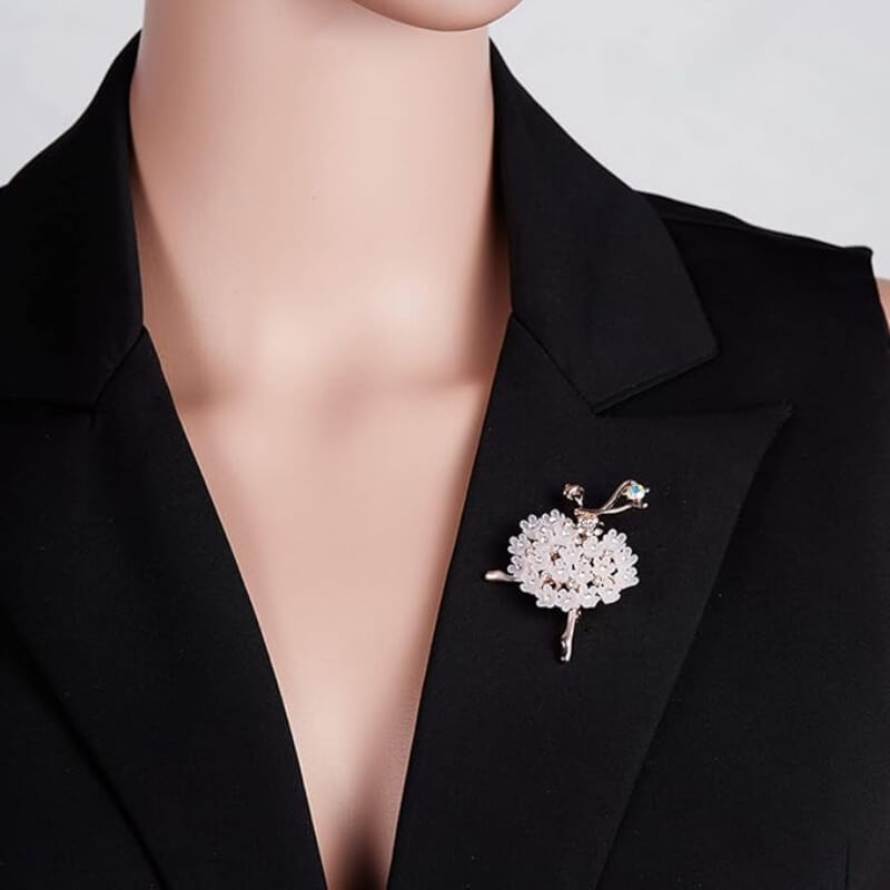 Broches de bailarinas
