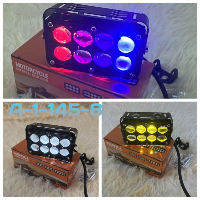 BARRA LED 8 LUPAS MINI