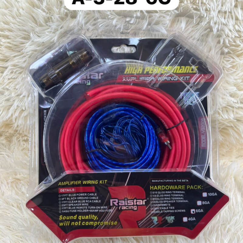 CABLE DE AUDIO/AMPLIFICADOR #6