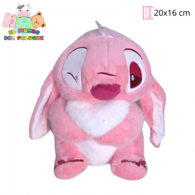 Peluche | Ángela con Corazón #0 | 20 x 16 cm | El Mundo del Peluche