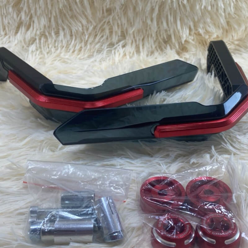 VISERA PARA FRENO DE MOTO ROJO
