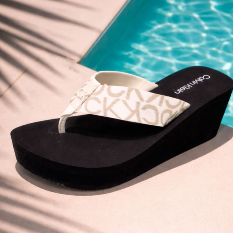 Sandalias Calvin Klein Ivory